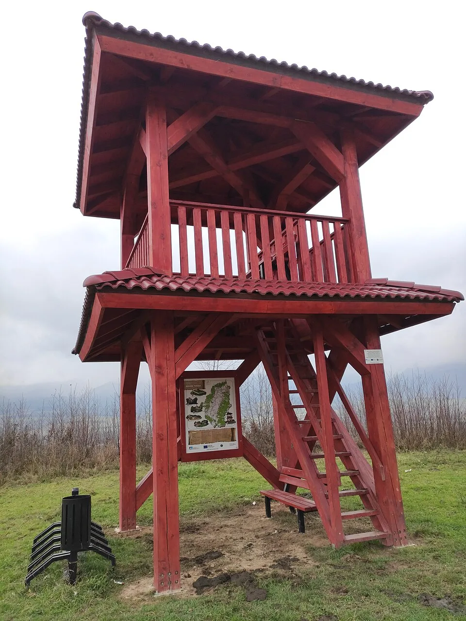 Lookout Tower in Hradisko