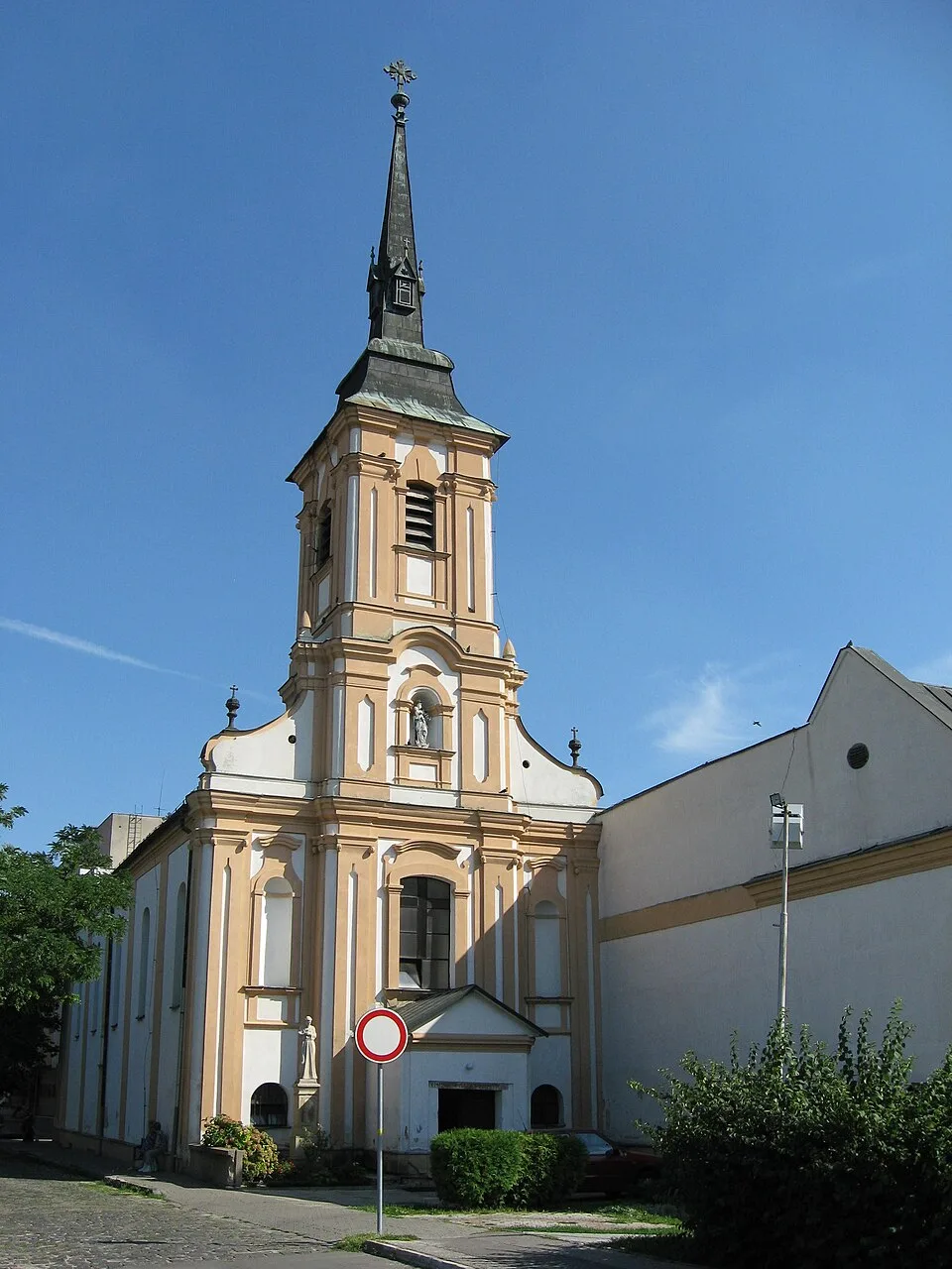 Franciscan church and monastery, Nové Zámky