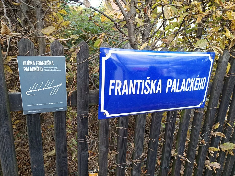 Ulička Františka Palackého in Hodslavice