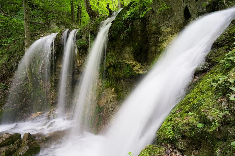 Hájske Waterfalls