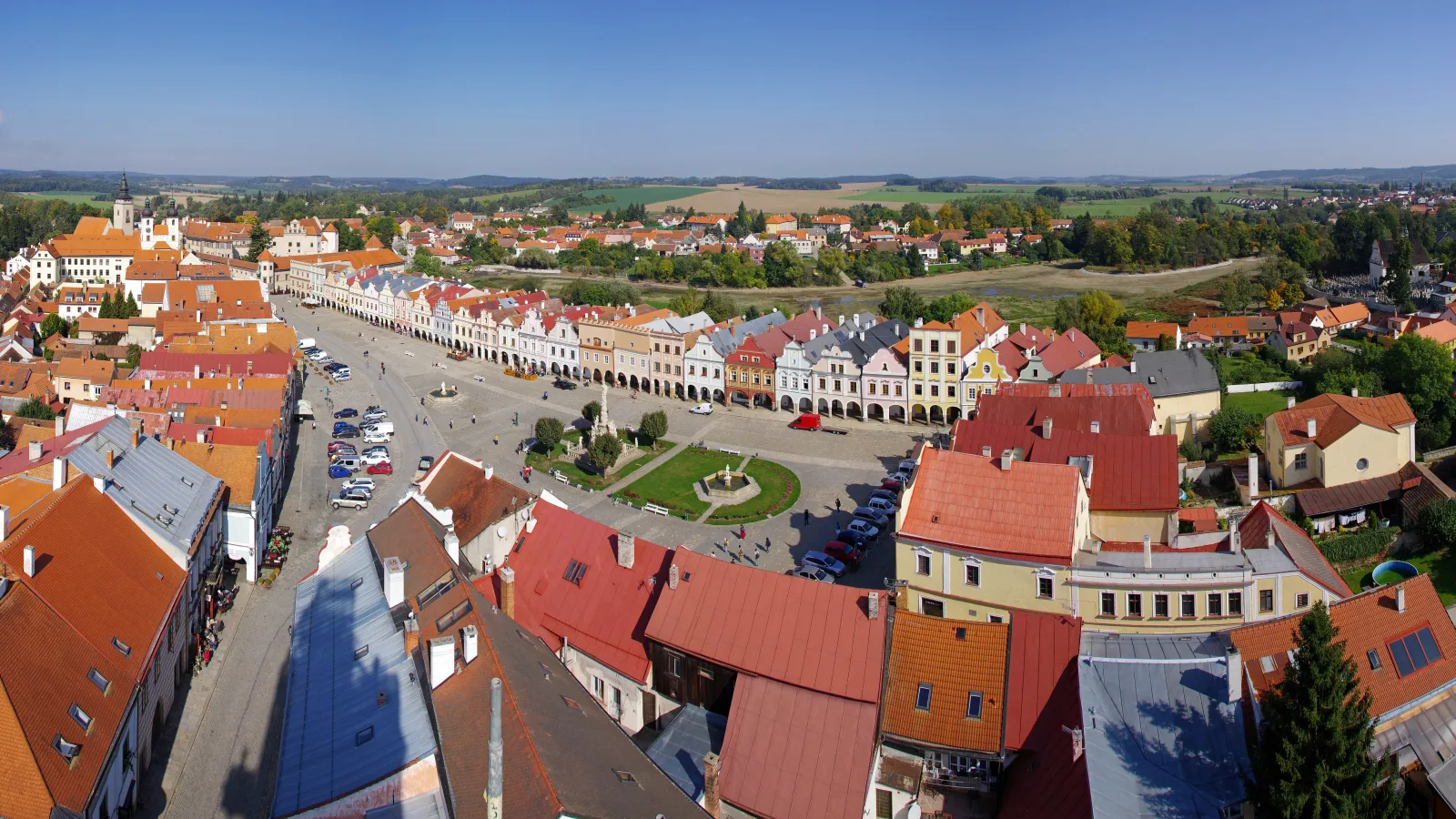 Vysočina: Telč, Zelená hora y el castillo de Žďár nad Sázavou