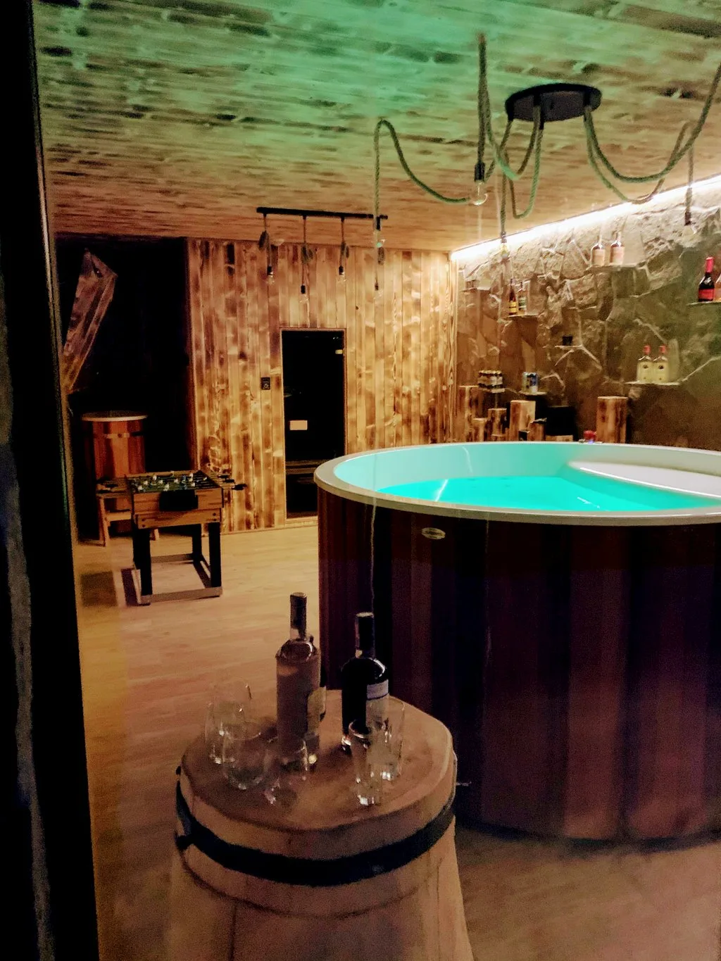 Chata u Medveďa s luxusným wellness a megaihriskom