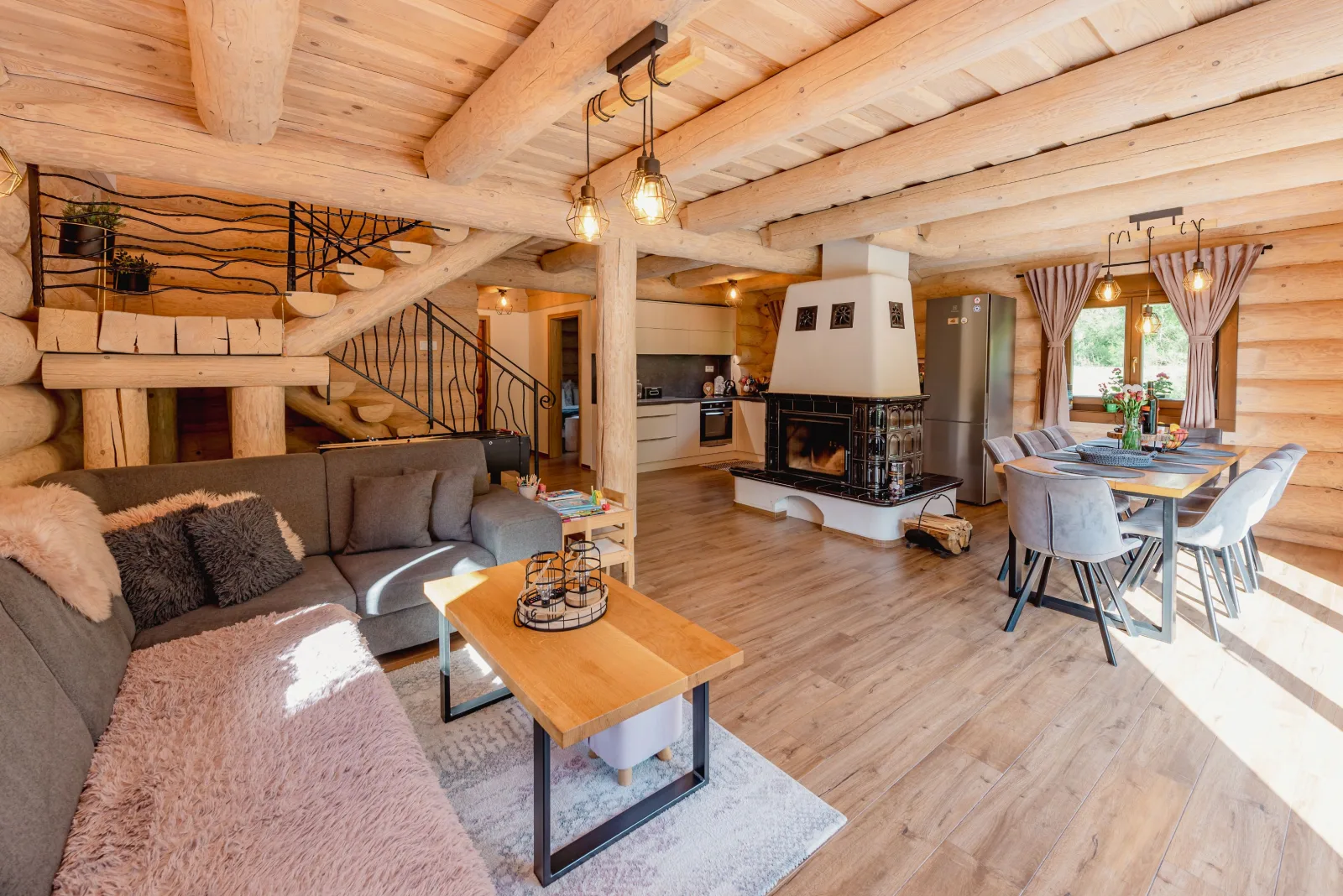 Kanadský zrub s privátnym wellness