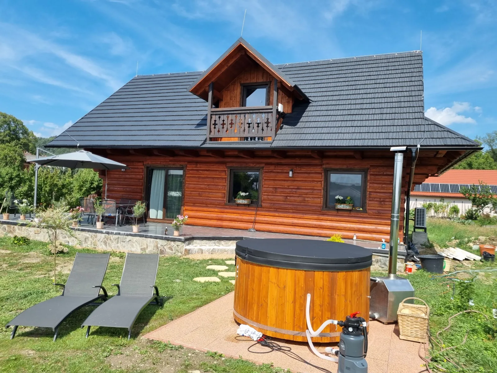 Zrubík pod Znievom — MAISON EN BOIS à Slovany