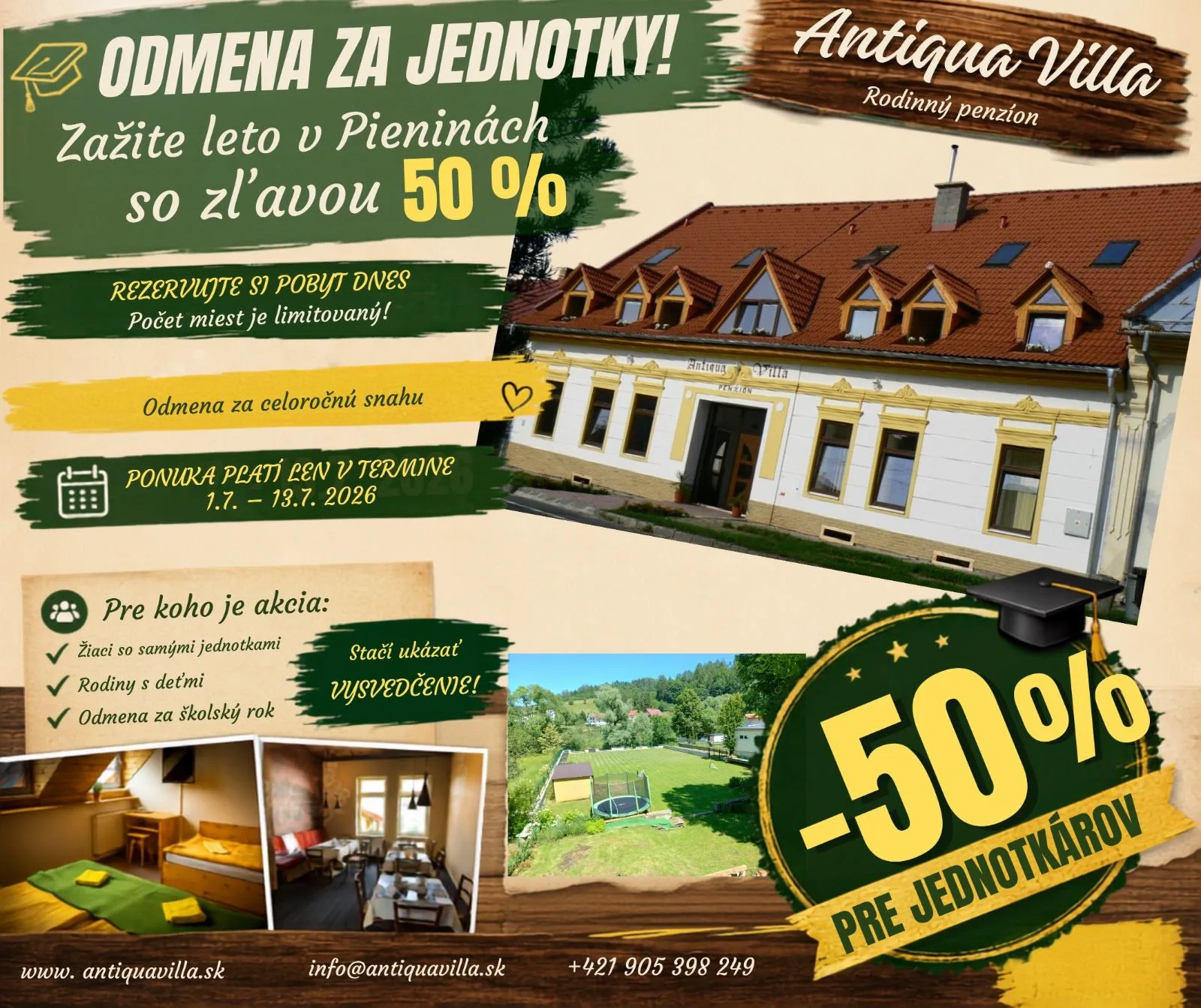Penzión Antiqua Villa — CASA DE HÓSPEDES em Spišská Stará Ves