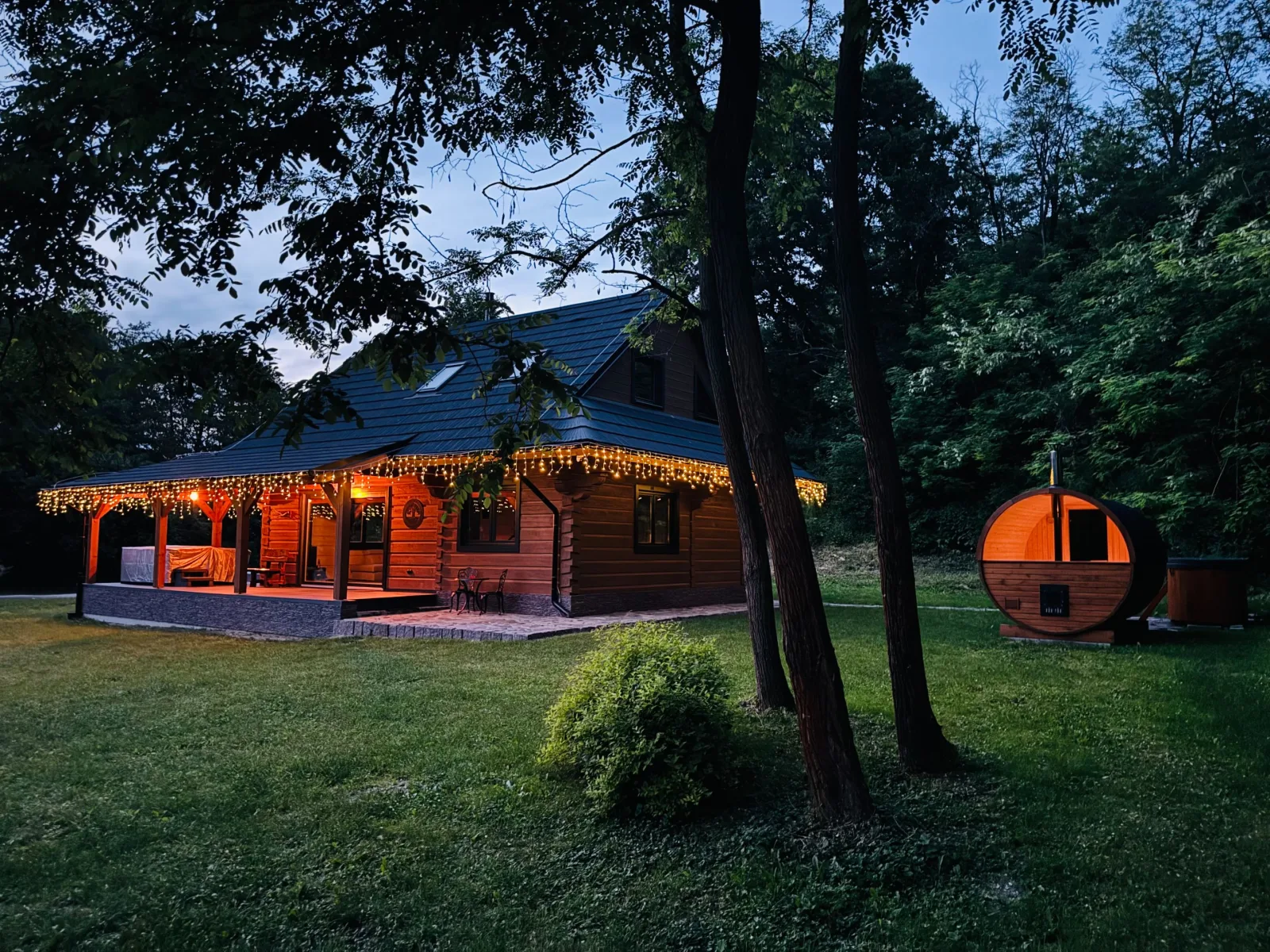 Ozónia Wellness House — CASA IN LEGNO a Šahy