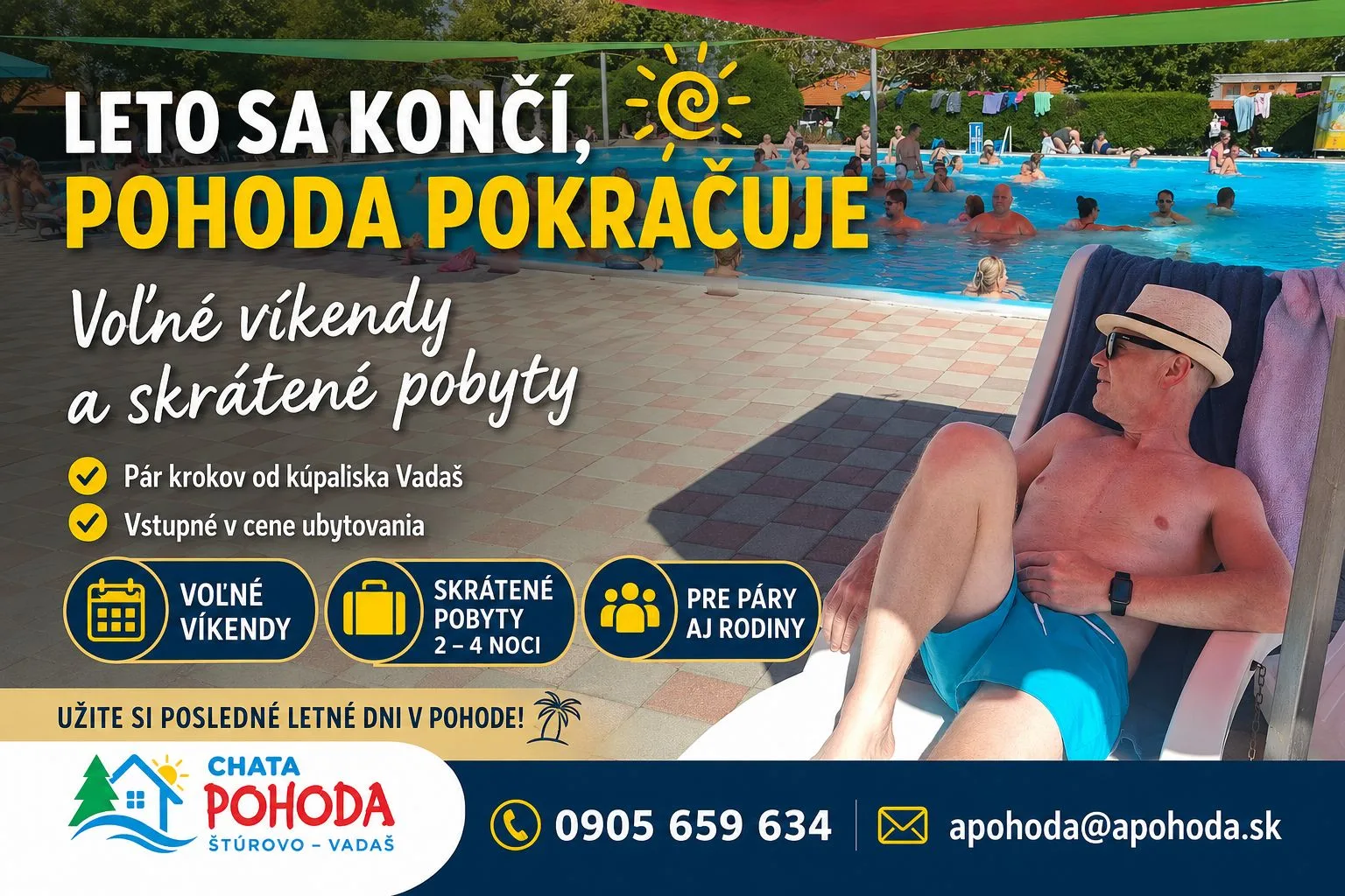 Chata POHODA - apartmány a štúdiá — GÎTE à Štúrovo